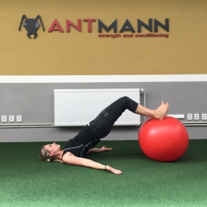 Hamstring Curl w/ Gymball